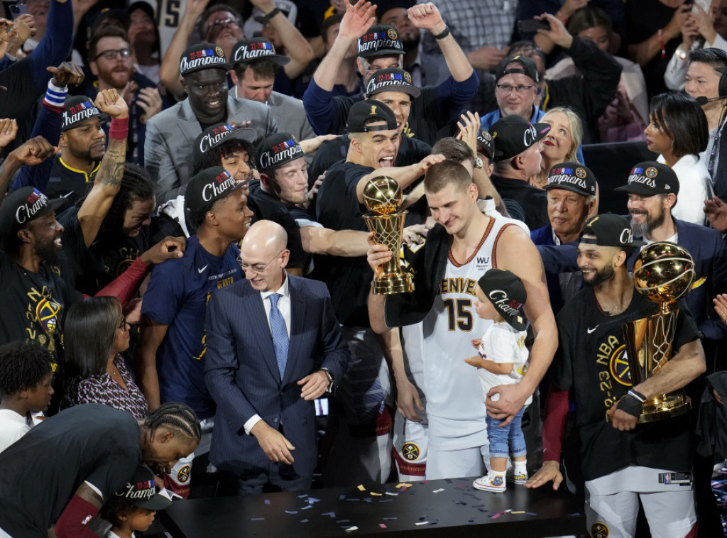 Jokić peti Srbin sa NBA titulom, ali prvi MVP i sa glavnom ulogom u ekipi