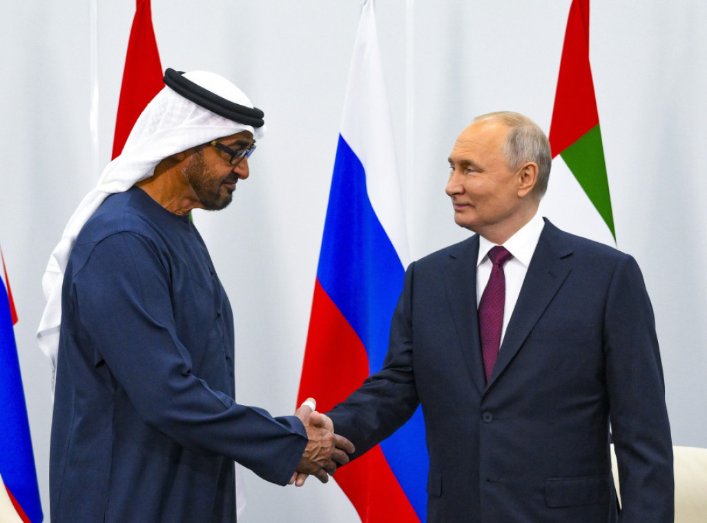 Šeik Mohamed bin Zajed razgovarao sa Putinom o situaciji u Ukrajini