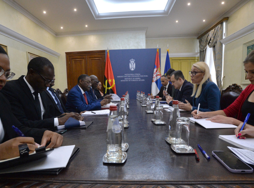 Dacic receives Angolan delegation