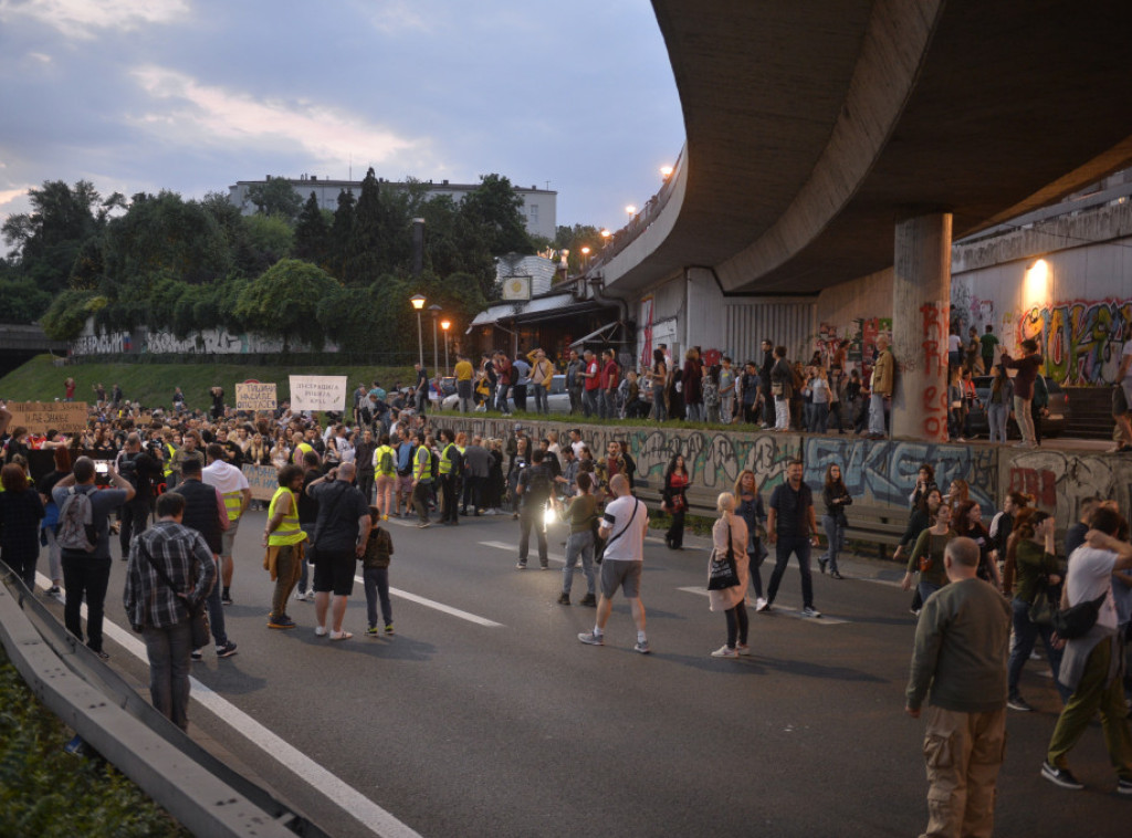 Održan protest u organizaciji prozapadne opozicije "Srbija protiv nasilja"