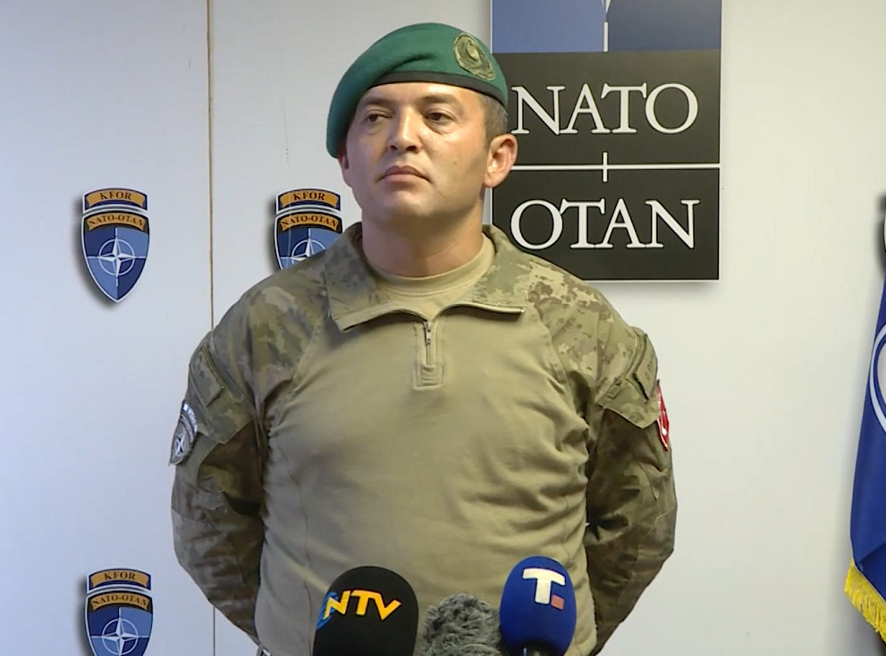 Major Fatih Perk: Dobili smo od komande NATO jasan zadatak - da ne dođe do dodatne eskalacije