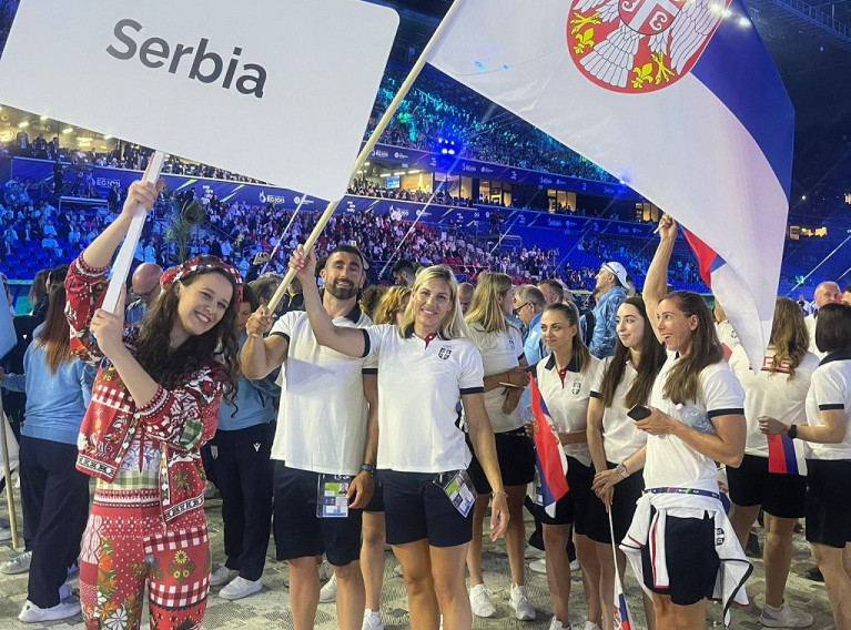 Otvorene Evropske igre, zastavu Srbije nosili kajakaši