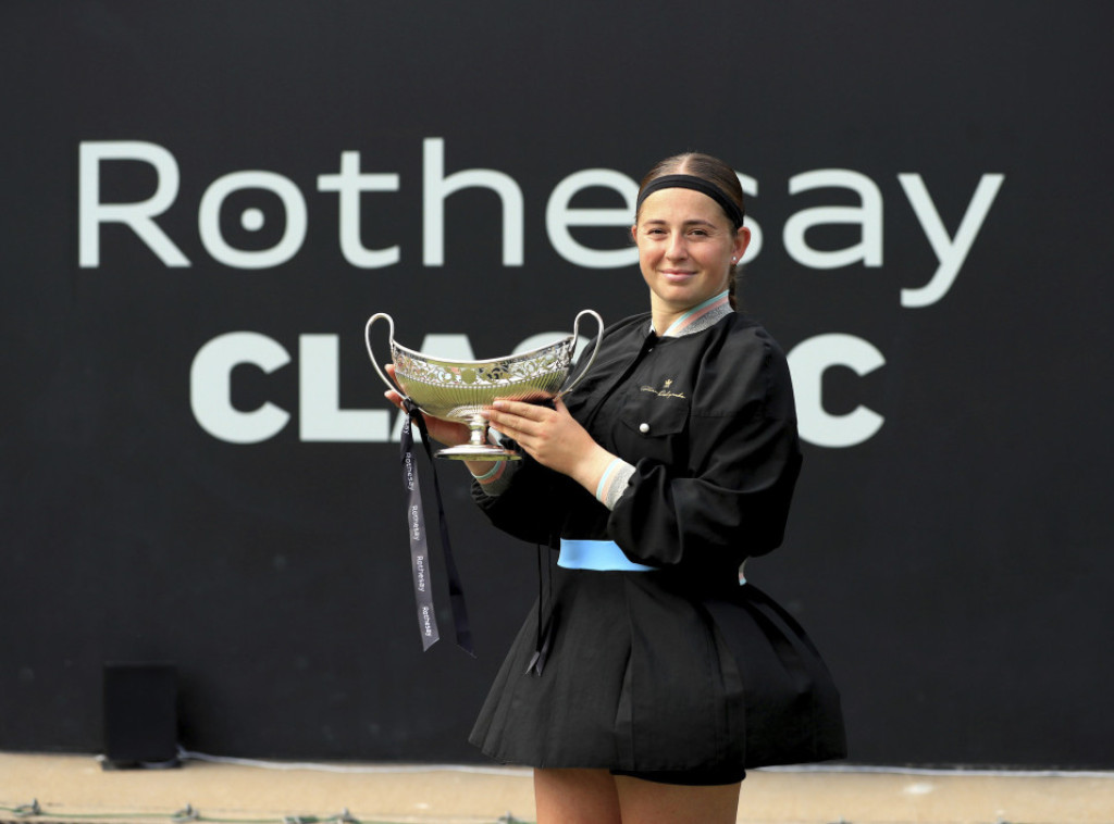 Letonska teniserka Jelena Ostapenko osvojila turnir u Birmingemu