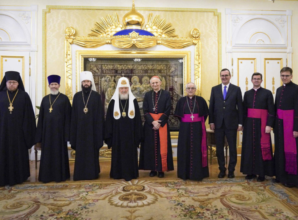 Izaslanik Vatikana sastao se u Moskvi sa patrijarhom Kirilom