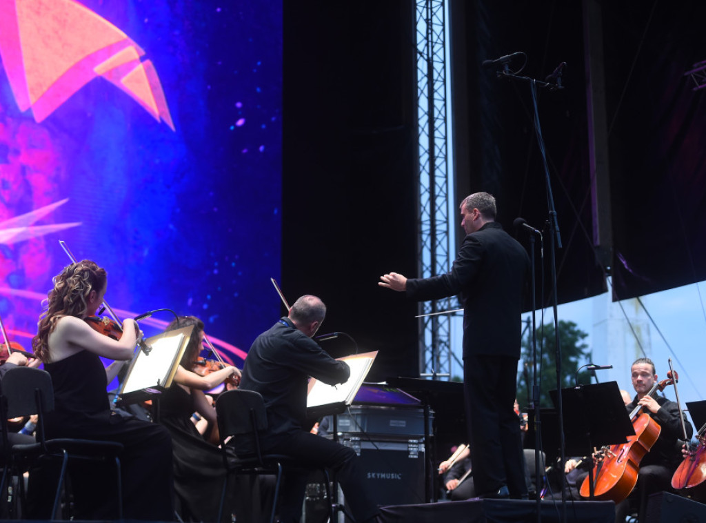 Ovacije za slavljeničku Beogradsku filharmoniju na Ušću