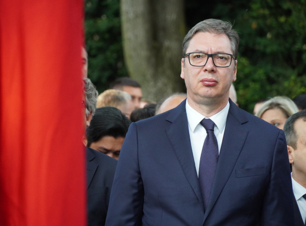 Vučić čestitao Tajaniju izbor za predsednika stranke Forca Italija