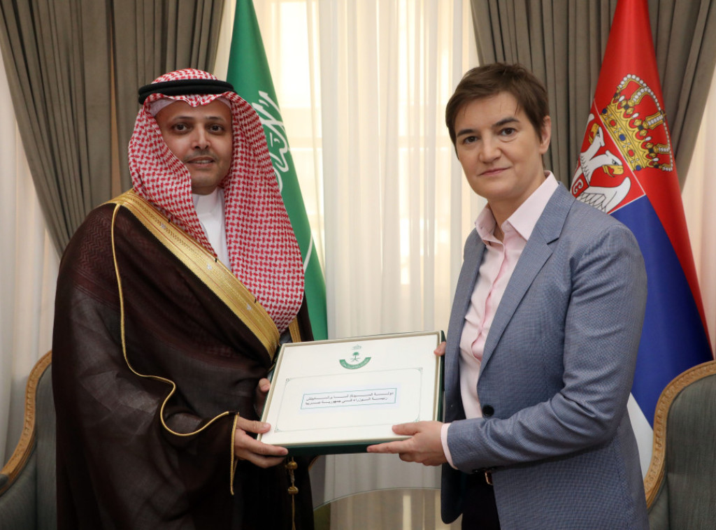 Premijerka Brnabić dobila poziv da poseti Saudijsku Arabiju