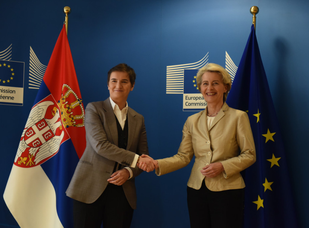 Brnabic, von der Leyen discuss mechanisms for de-escalation in Kosovo-Metohija