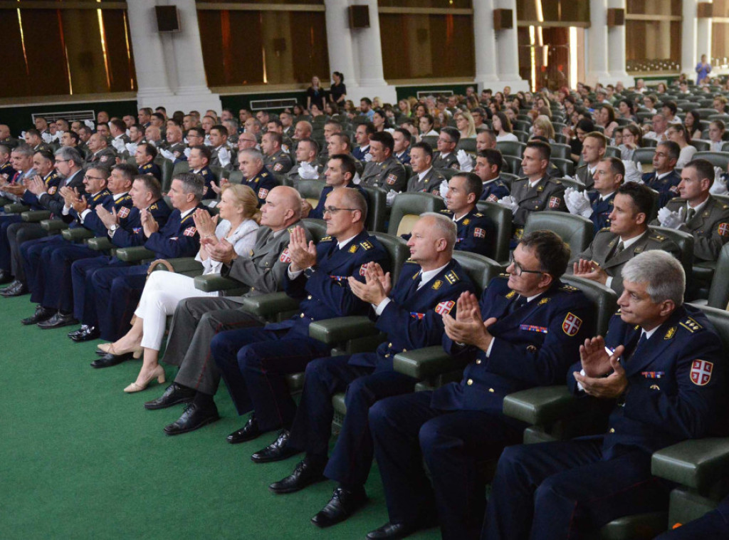 U Domu Garde na Topčideru priređena svečanost povodom završetka školovanja 69. klasa Komandno-štabnog usavršavanja