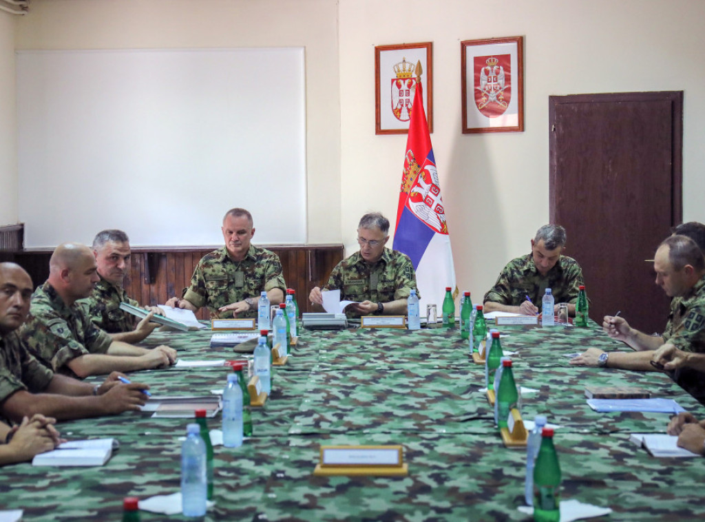 Načelnik Generalštaba Milan Mojsilović obišao jedinice Kopnene vojske
