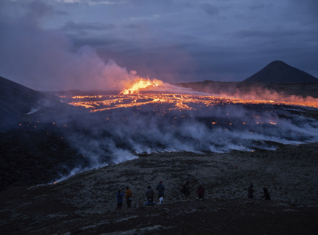 Vulkanske erupcije na Islandu zdravstveni rizik čak i po Nemce