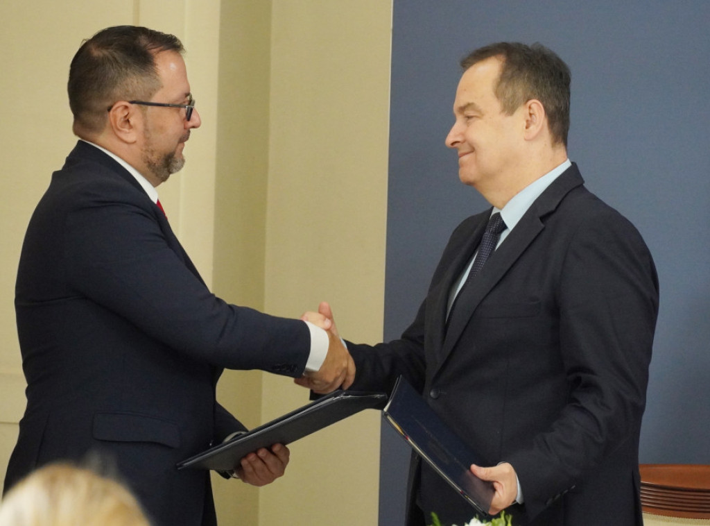 Dacic receives Venezuelan FM