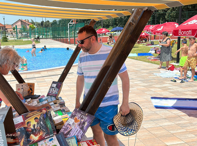 Piroćanci će ovog leta moći na kupalištu besplatno da pozajme knjige