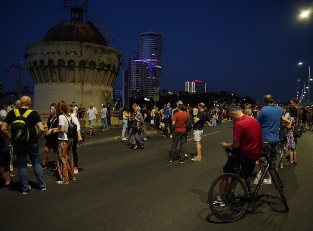 Protest "Srbija protiv nasilja" u organizaciji dela opozicije održan u Beogradu