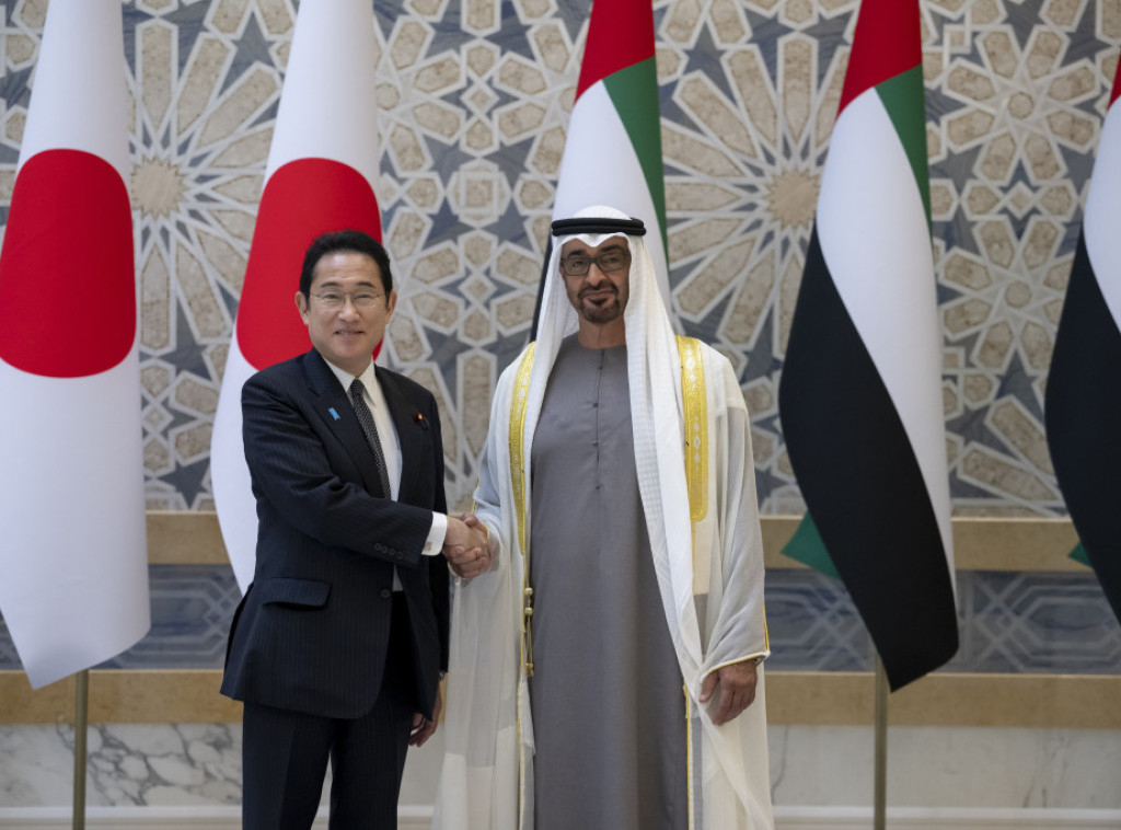 Premijer Japana Fumio Kišida stigao u posetu UAE, glavne teme energetika i zelena tehnologija