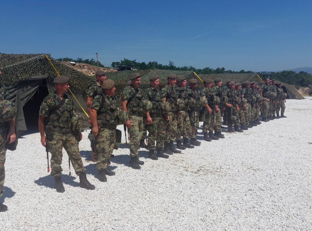 Ministarstvo odbrane: U toku kolektivna obuka voda Vojske Srbije za učešće u mirovnoj operaciji u Libanu