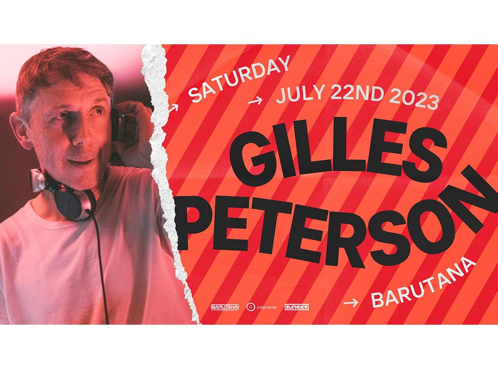 Londonski DJ Gilles Peterson nastupa 22. jula u Beogradu