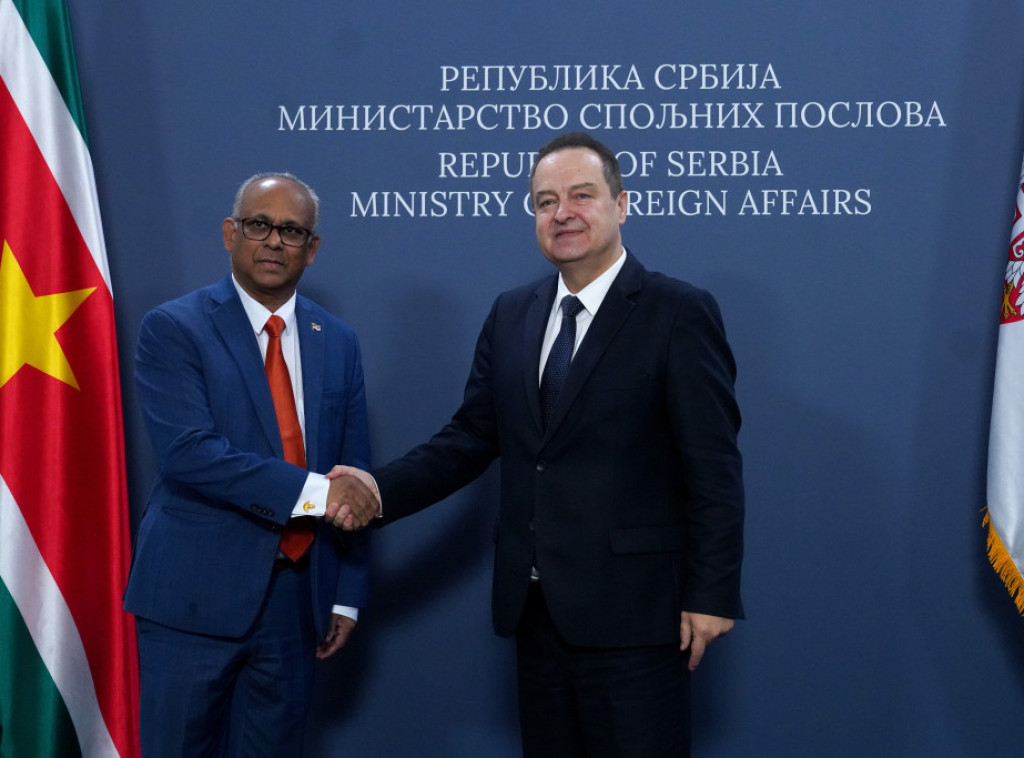 Dačić: Surinam veliki prijatelj Srbiji, razvijaćemo saradnju