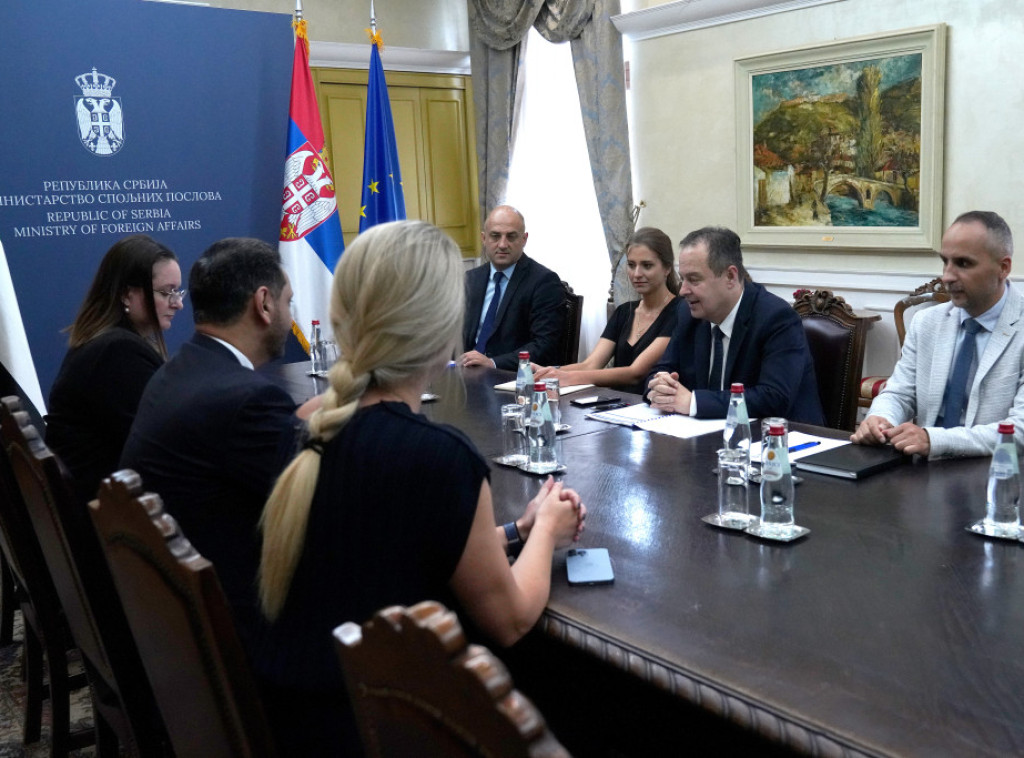 Dacic receives farewell visit from UAE ambassador