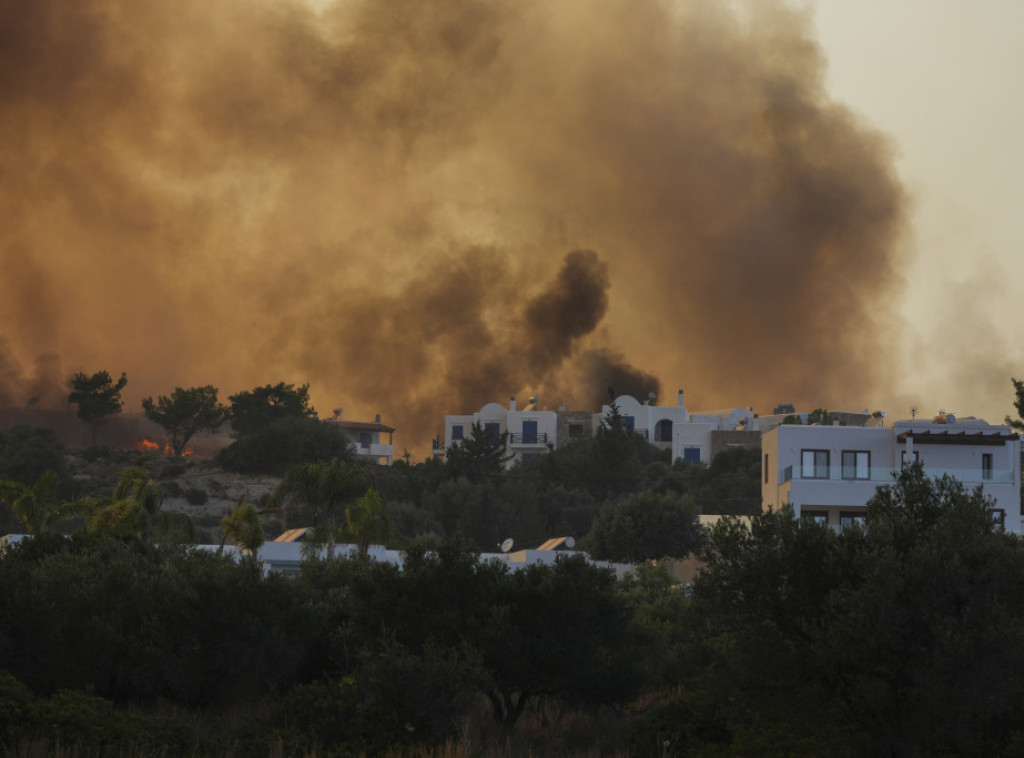 Grčka: Najveće emisije gasove u poslednje dve decenije usled šumskih požara