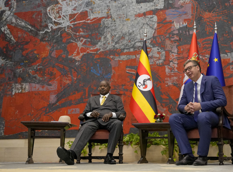 Vucic thanks Uganda for supporting Serbia's territorial integrity