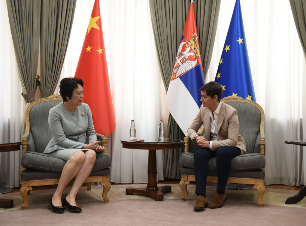 Brnabic receives farewell visit from Chinese ambassador