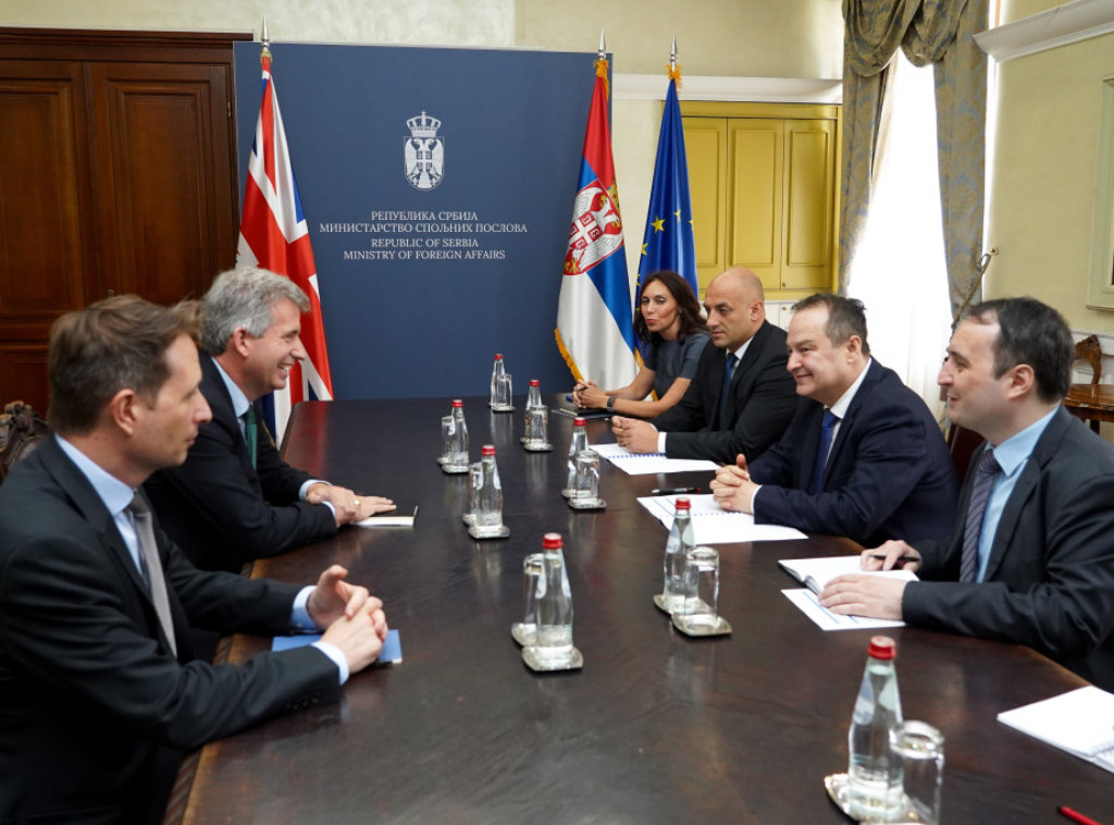 Dacic receives UK's new ambassador to Belgrade