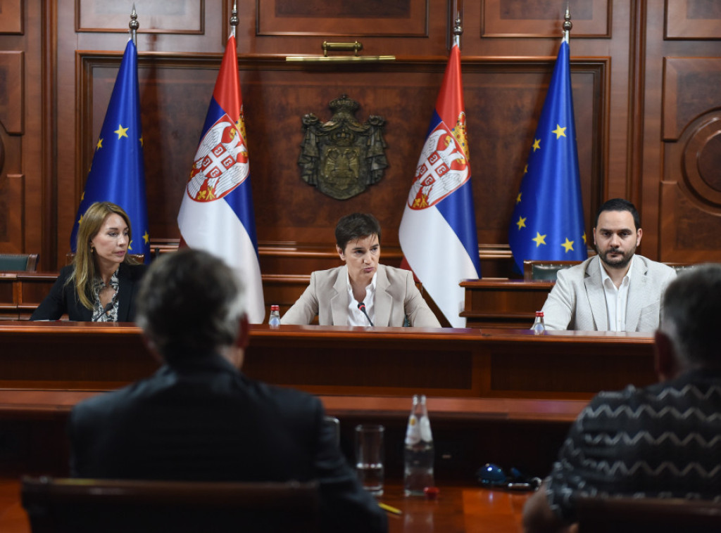 Ana Brnabić se sastala sa predstavnicima Nadzornog odbora EPS-a