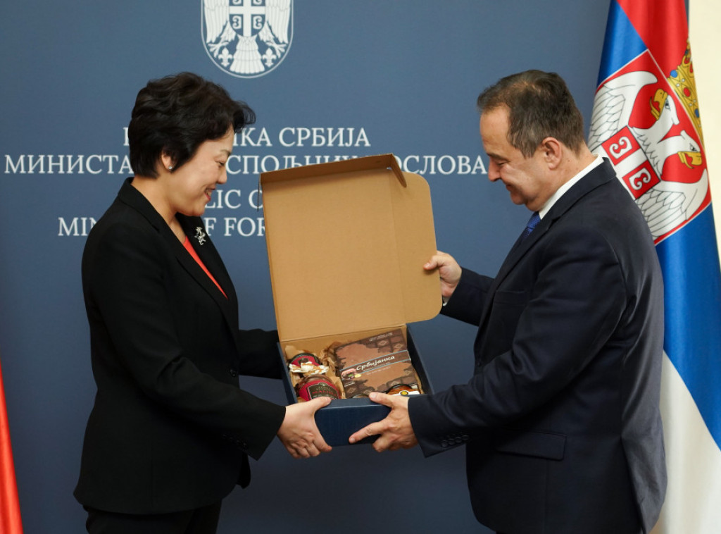 Dacic receives farewell visit from Chinese ambassador