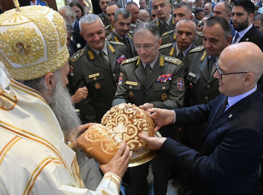 Vojska Srbije prvi put obeležila krsnu slavu