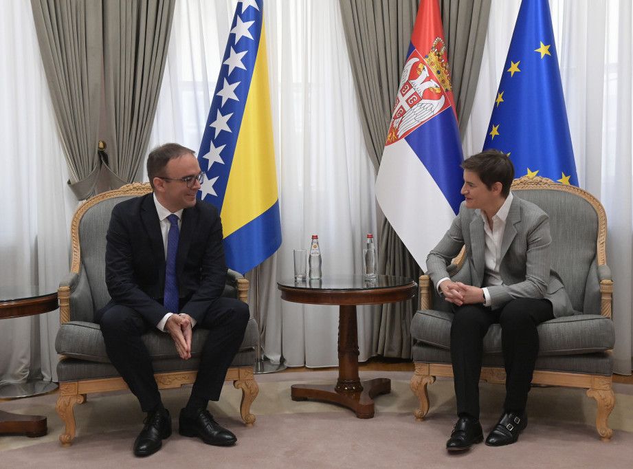 Brnabic receives new ambassador of Bosnia and Herzegovina