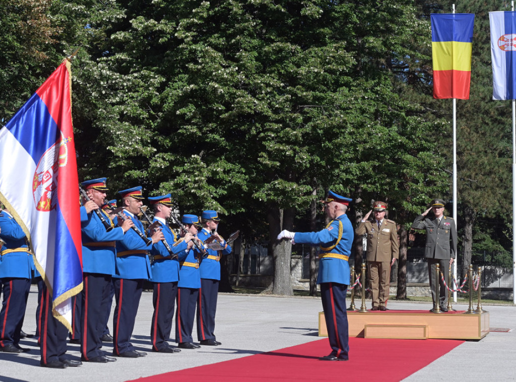 Načelnik Generalštaba Rumunske armije u poseti Srbiji