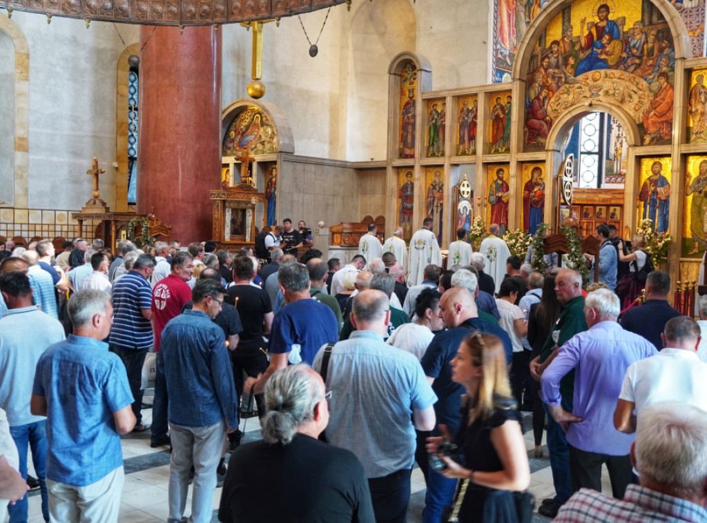 U crkvi Svetog Marka održan parastos stradalima u hrvatskoj akciji "Oluja"