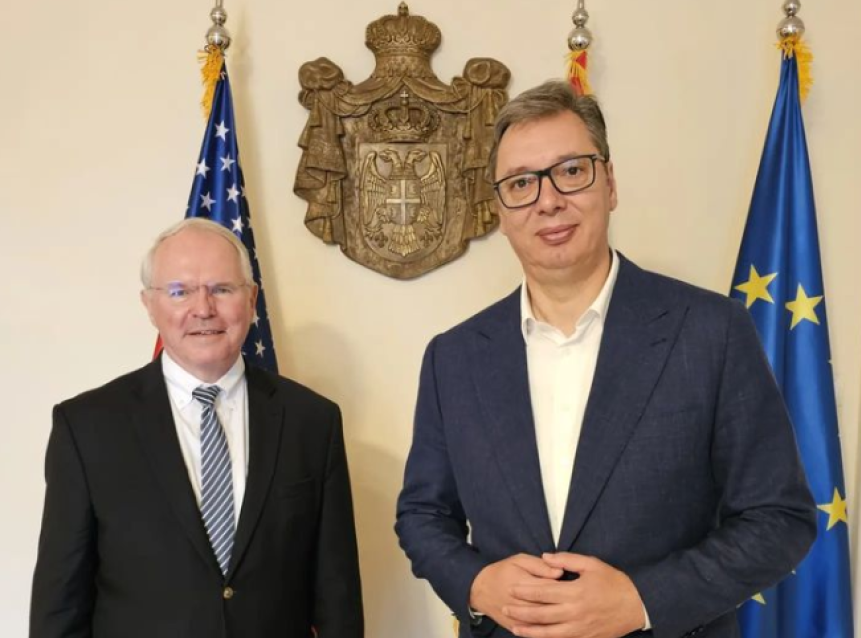 Vucic, Hill discuss Serbia-US ties, Kosovo-Metohija, Serbia's international position