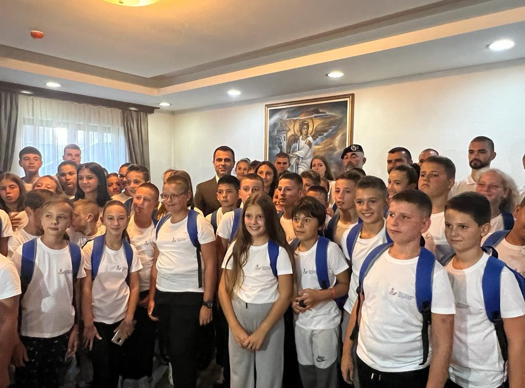Đorđe Milićević u Raškoj otvorio letnji kamp za decu iz regiona i dijaspore