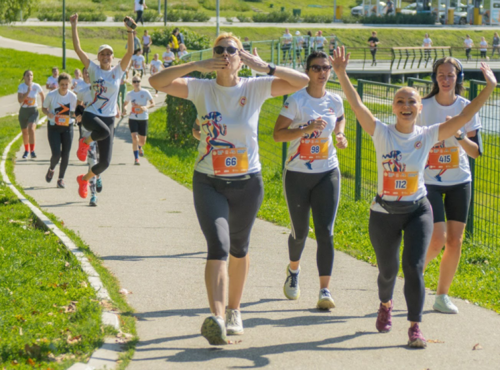 Tradicionalna Ženska trka u organizaciji Beogradskog maratona prvog oktobra na Adi Ciganliji