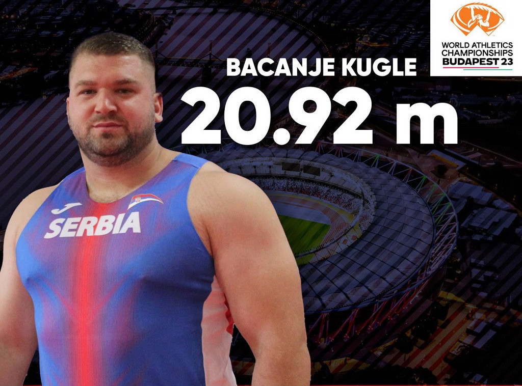 Armin Sinančević se plasirao u finale SP u disciplini bacanje kugle