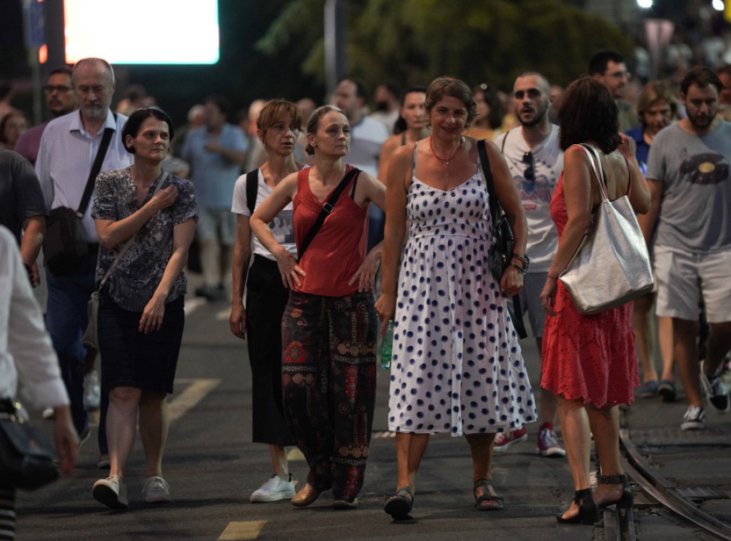 Održan protest dela opozicije