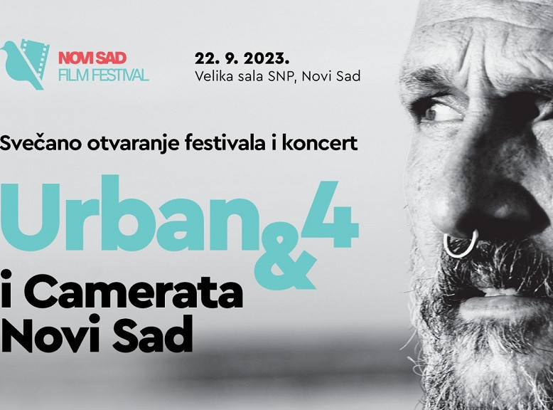 Damir Urban nastupiće 22. septembra na otvaranju Novi Sad film festivala