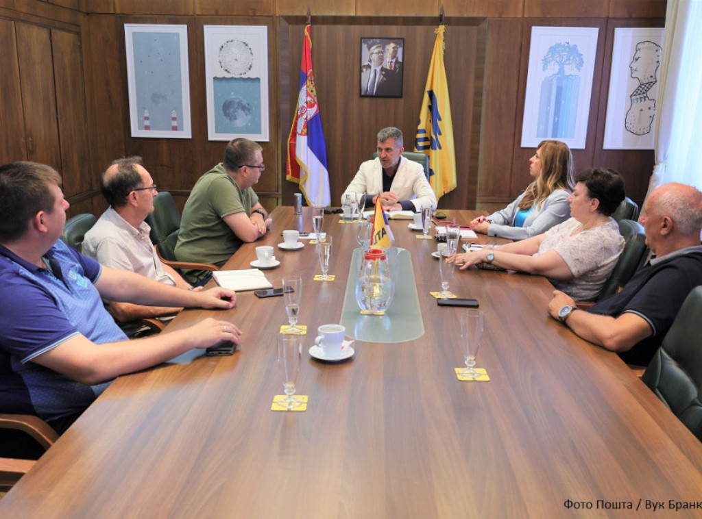 Zoran Đorđević održao sastanak sa predstavnicima sindikata Pošte Srbije