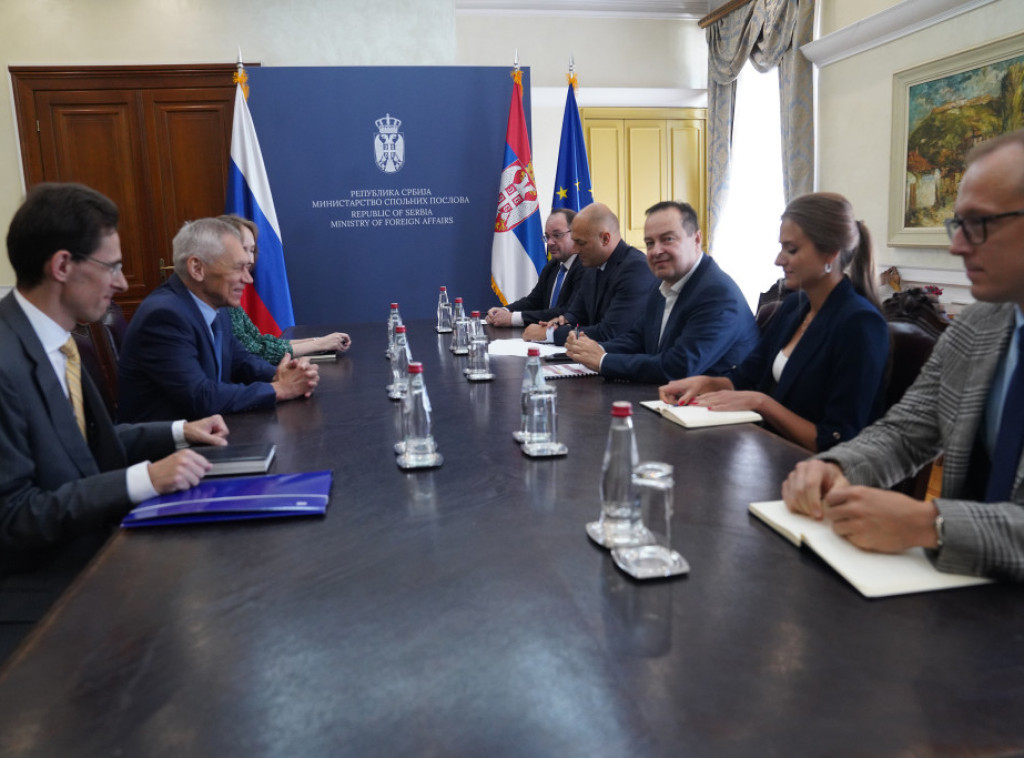 Dačić razgovarao sa Bocan-Harčenkom o bilateralnim odnosima i razvoju saradnje Srbije i Rusije