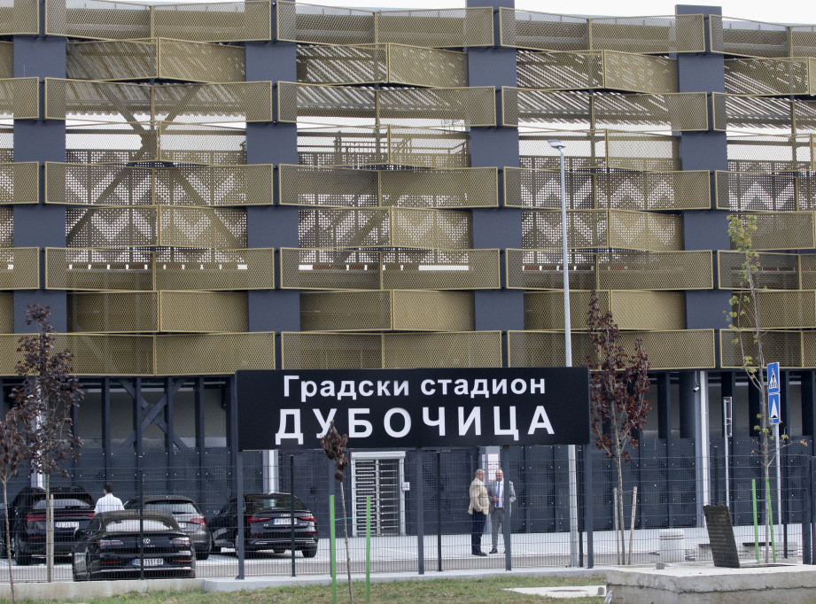 Branko Radujko u inspekciji stadiona "Dubočica" u Leskovcu: Ispravićemo tuđe greške