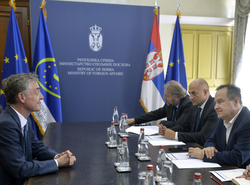 Dačić razgovarao sa Flesenkemperom o zahtevu tzv. Kosova za članstvo u Savetu Evrope