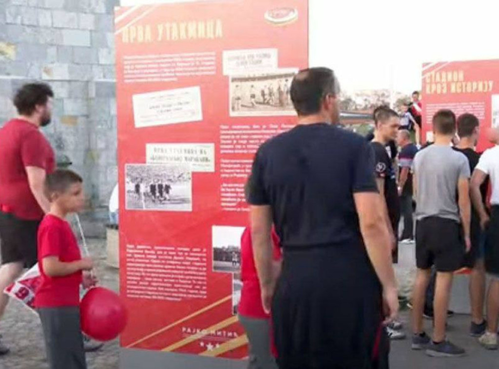Izložba o istoriji Marakane za navijače Zvezde uoči utakmice protiv Pazara