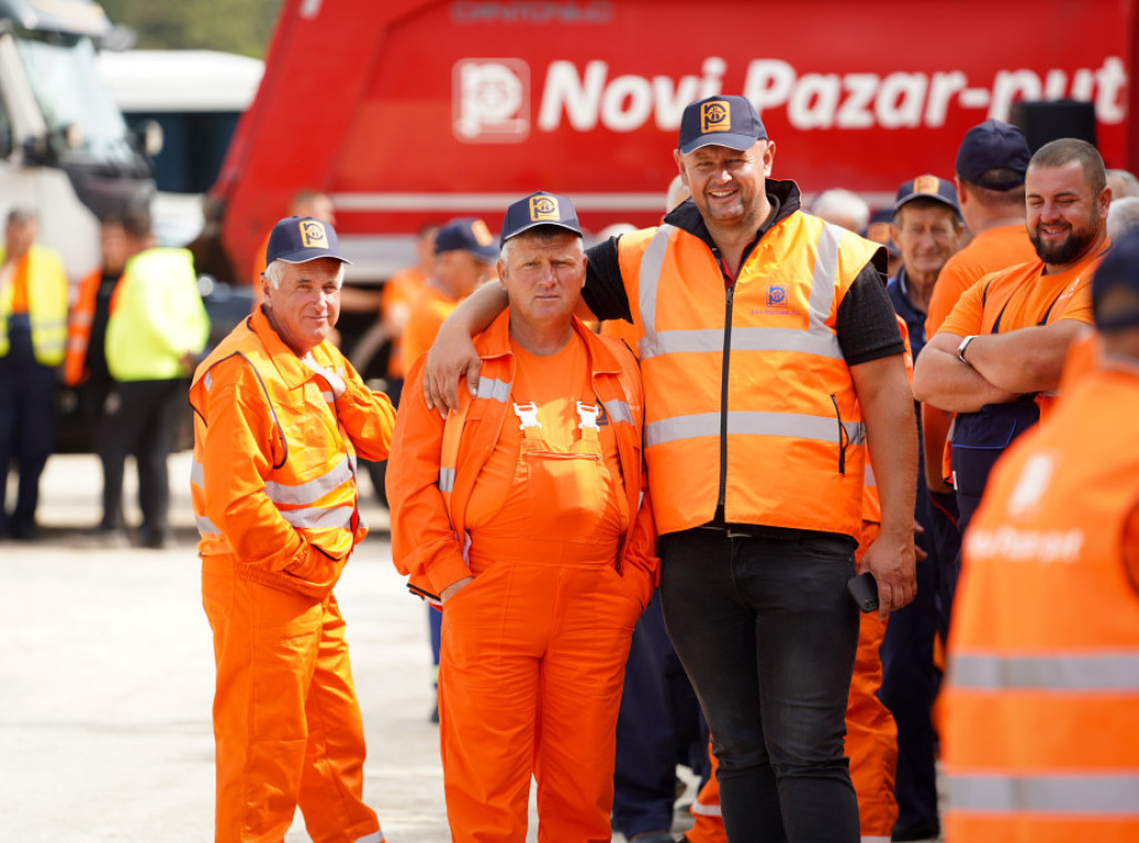 Radnici: Rekonstruisani put Raška-Novi Pazar važan za građane