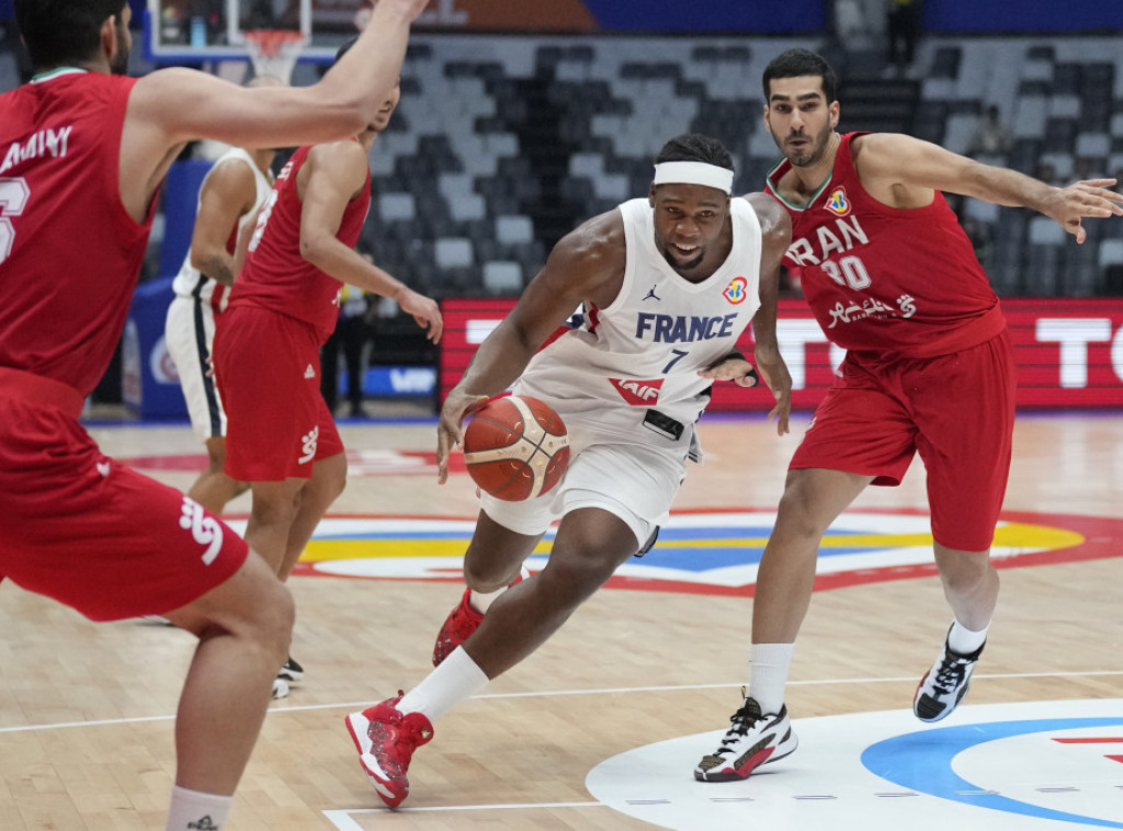 Košarkaši Francuske savladali Iran na Mundobasketu