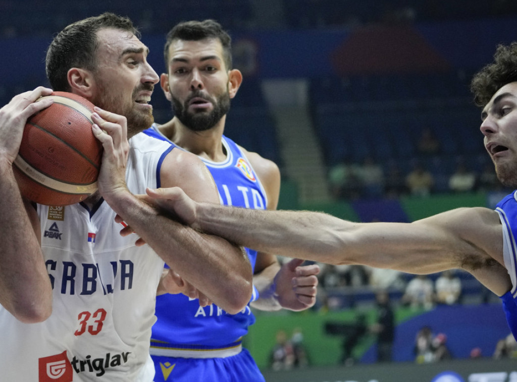 Serbia lose to Italy at basketball world cup