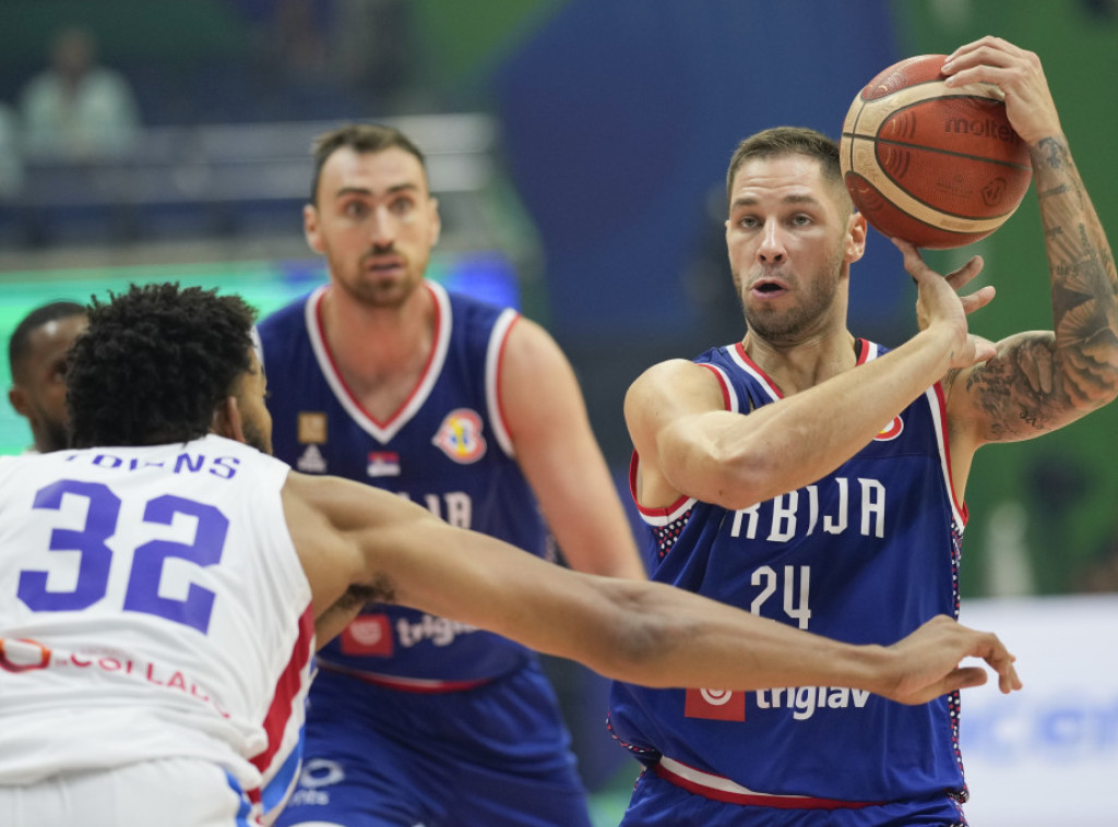 Serbia beat Dominican Republic to reach basketball world cup quarter-finals
