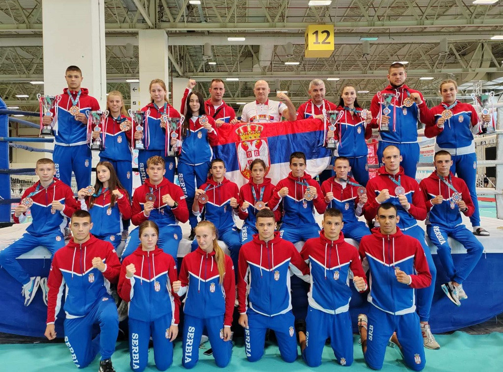 Kik-bokseri Srbije osvojili 19 medalja na EP