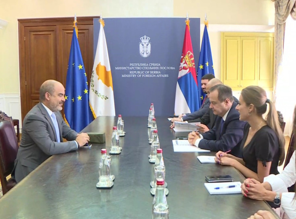 Ministar Dačić razgovarao sa novoimenovanim ambasadorom Kipra